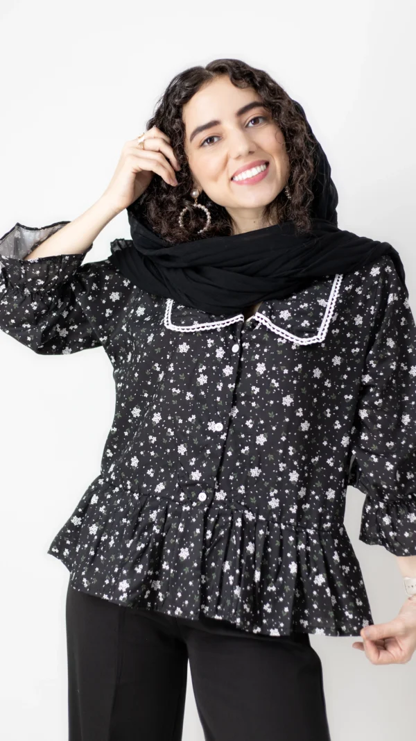 شومیز دورهمی مشکی