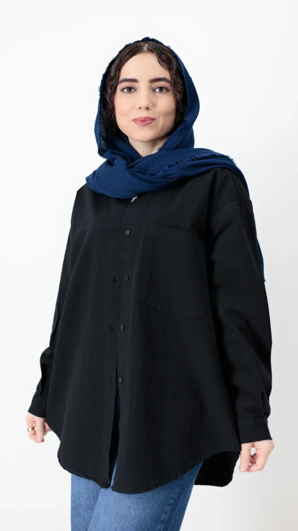 شومیز ساده مشکی
