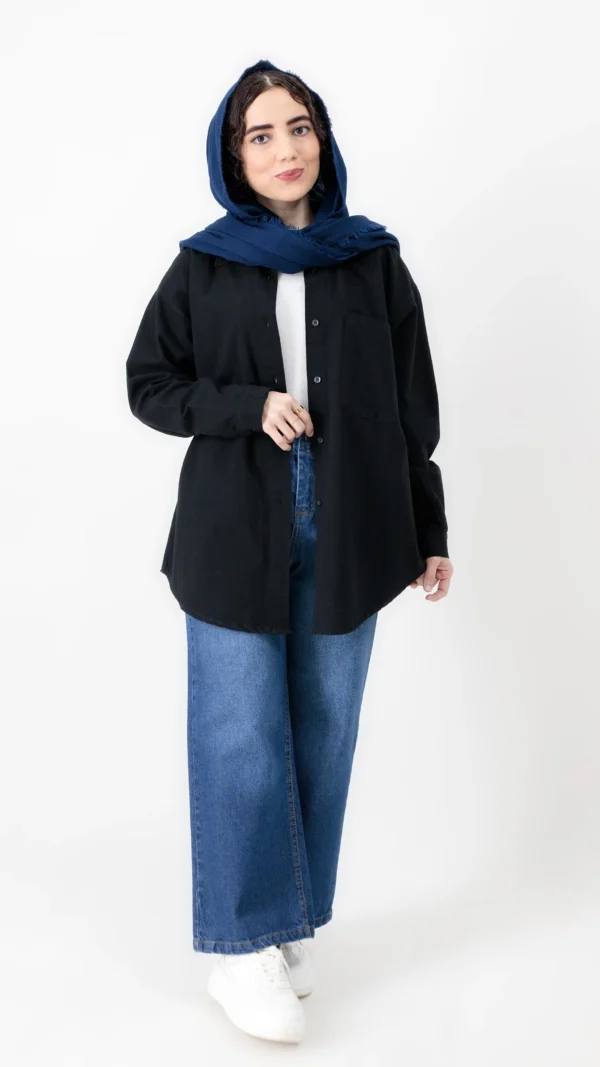 شومیز ساده مشکی