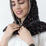 شال گلگلی مشکی