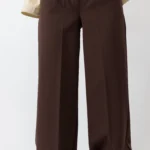 شلوار نیم بگ polo قهوه ای