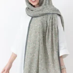 شال گلگلی سبز ماچا