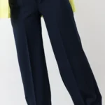 شلوار نیم بگ polo سرمه ای