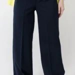 شلوار نیم بگ polo سرمه ای