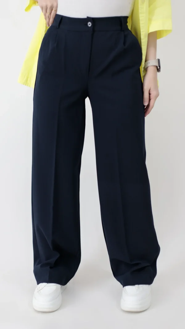 شلوار نیم بگ polo سرمه ای