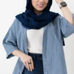 کت باکسی رنگ فیلی