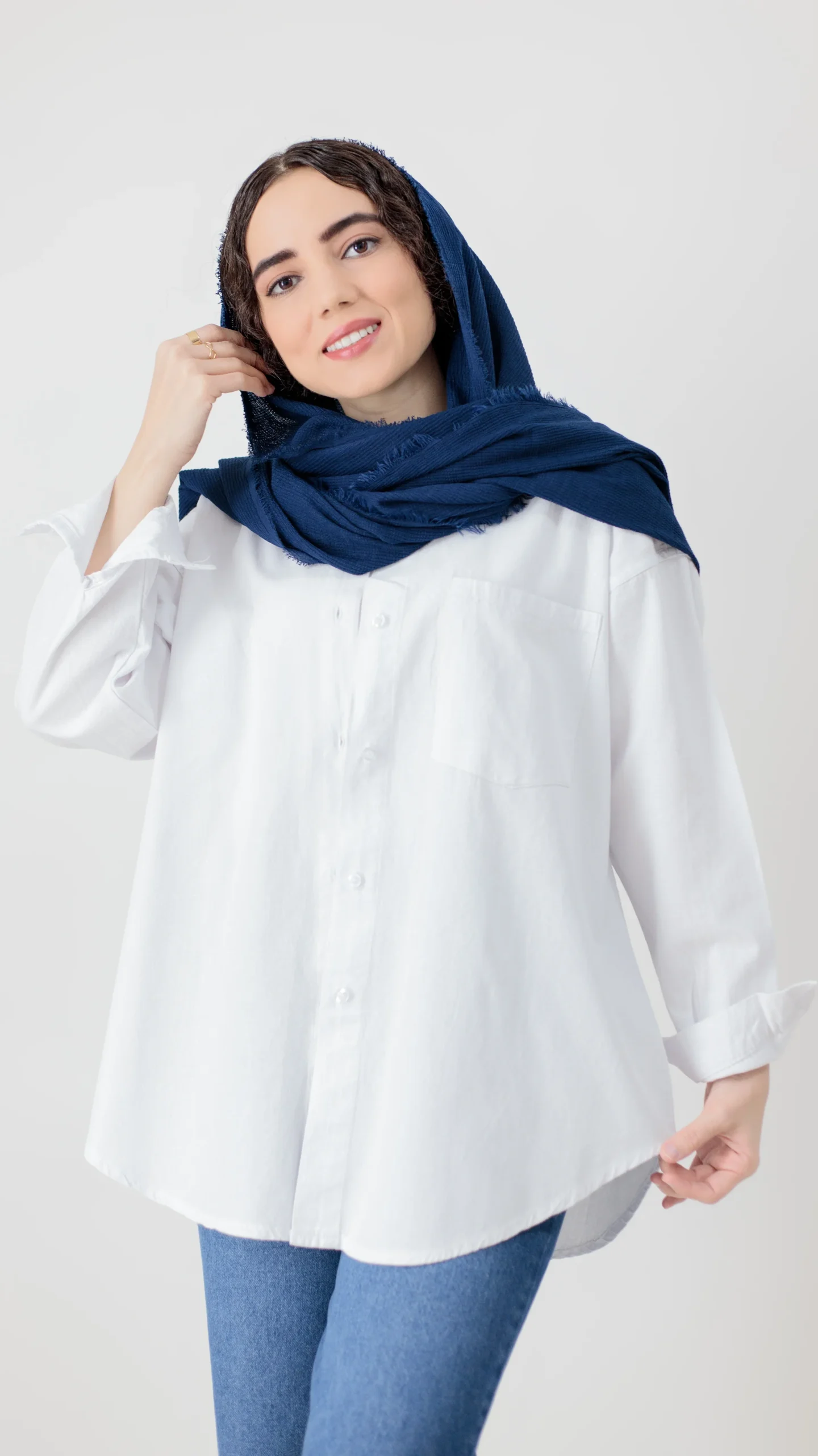 شومیز ساده سفید شومیز ساده سفید