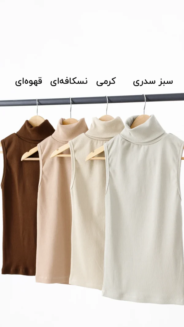 تاپ یقه اسکی در رنگبندی