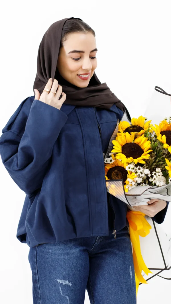 بامبر زارا رنگ سرمه ای