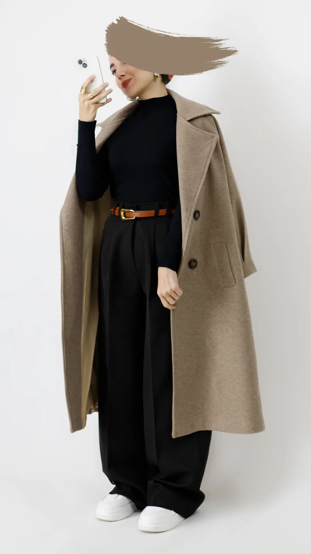 پالتو فوتر بلند آستردار رنگ کرمی پالتو فوتر بلند آستردار رنگ کرمی