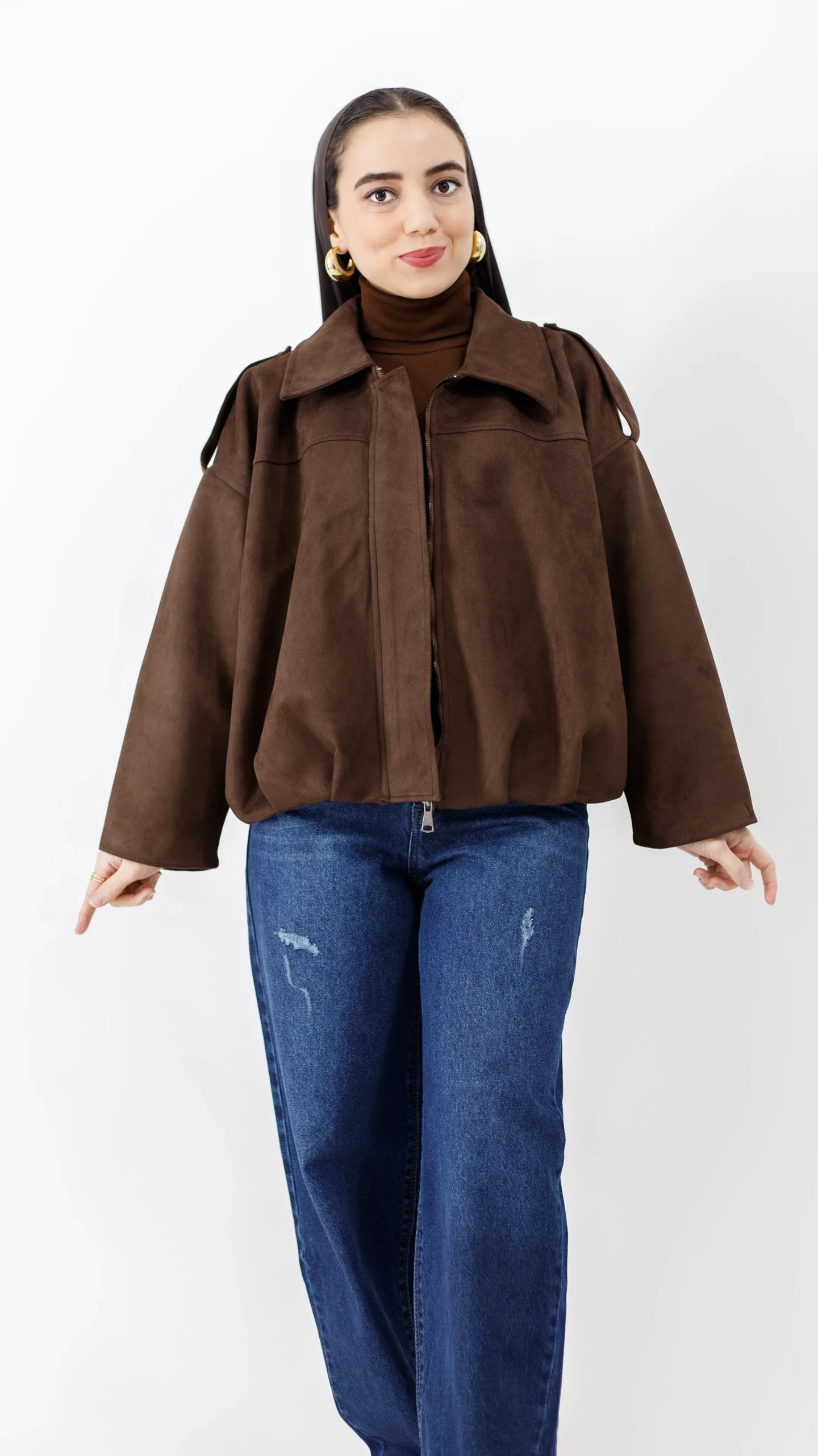 بامبر زارا رنگ قهوه ای بامبر زارا رنگ قهوه ای