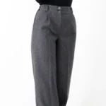 شلوار بگ فوتر رنگ توسی