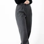 شلوار بگ فوتر رنگ توسی