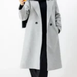 پالتو فوتر بلند آستردار رنگ توسی