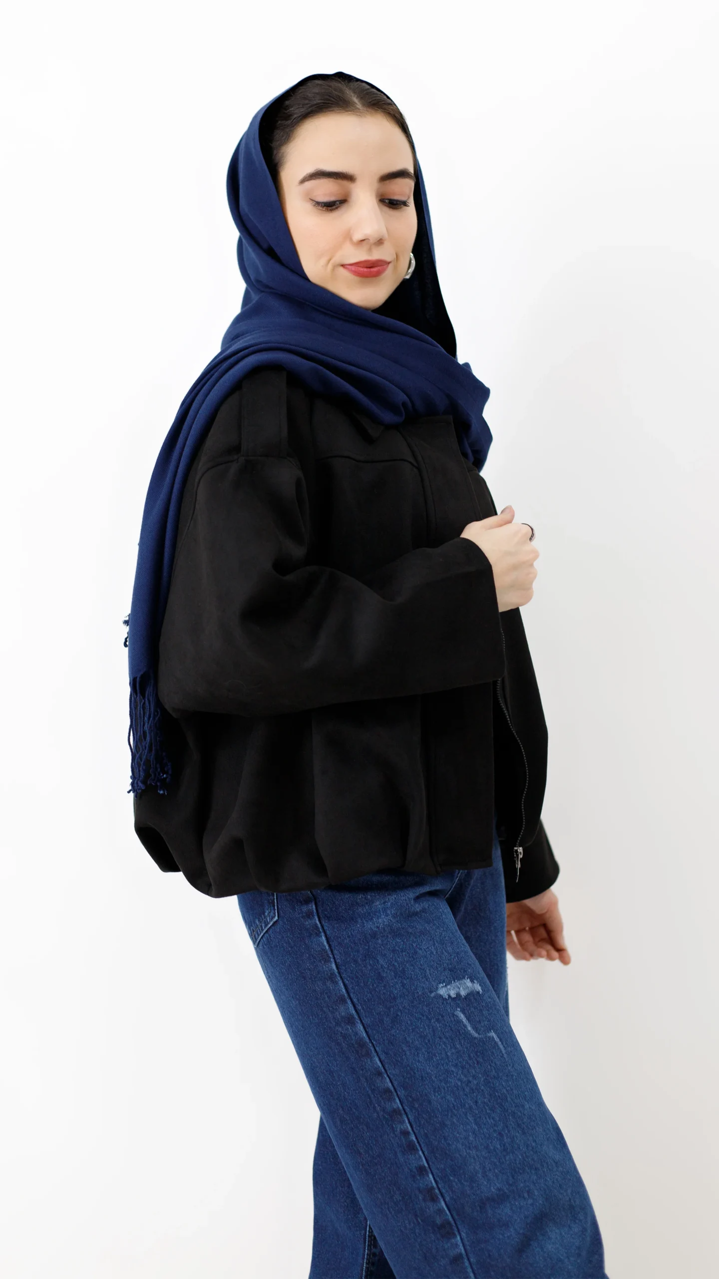 بامبر زارا رنگ مشکی بامبر زارا رنگ مشکی