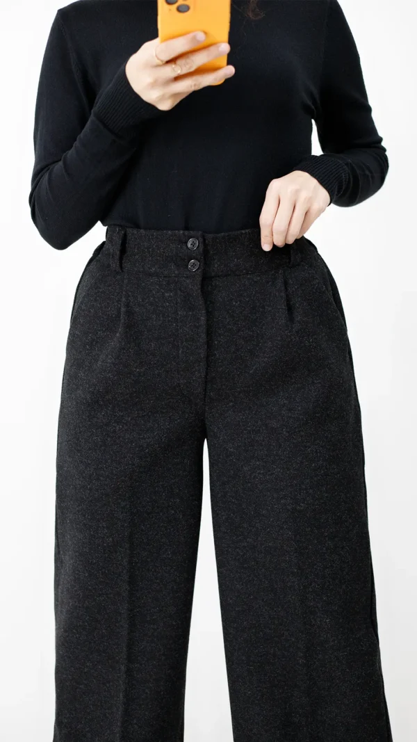 شلوار بگ فوتر رنگ مشکی