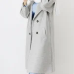 پالتو فوتر بلند آستردار رنگ توسی