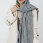 شال پفکی رنگ فیلی