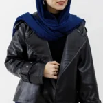 کت چرم کلاسیک رنگ مشکی