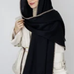 شال بافت مشکی