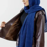 کت چرم کلاسیک رنگ قهوه ای