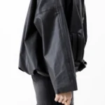 بامبر جکت چرم pull&bear رنگ مشکی