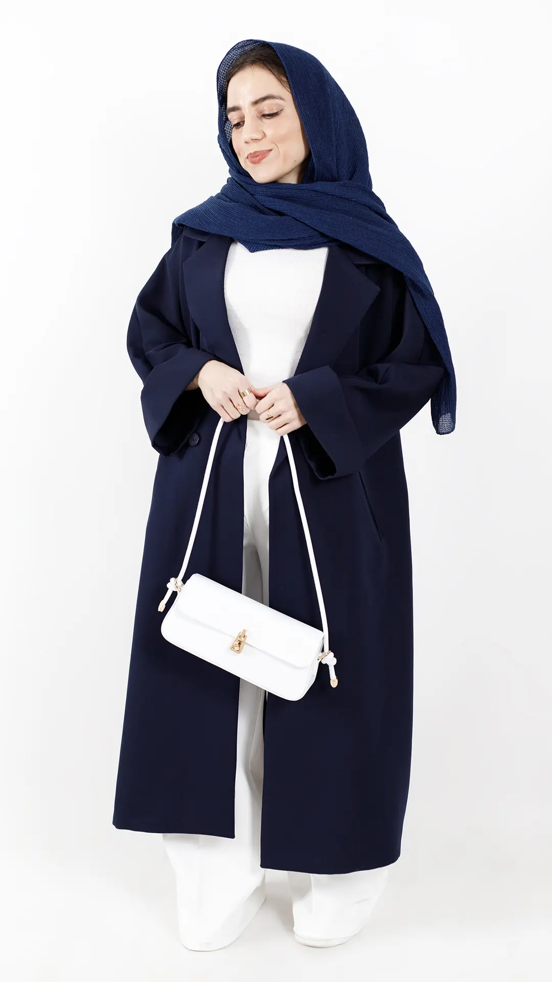 اورکت پاگون دار رنگ سرمه ای اورکت پاگون دار رنگ سرمه ای