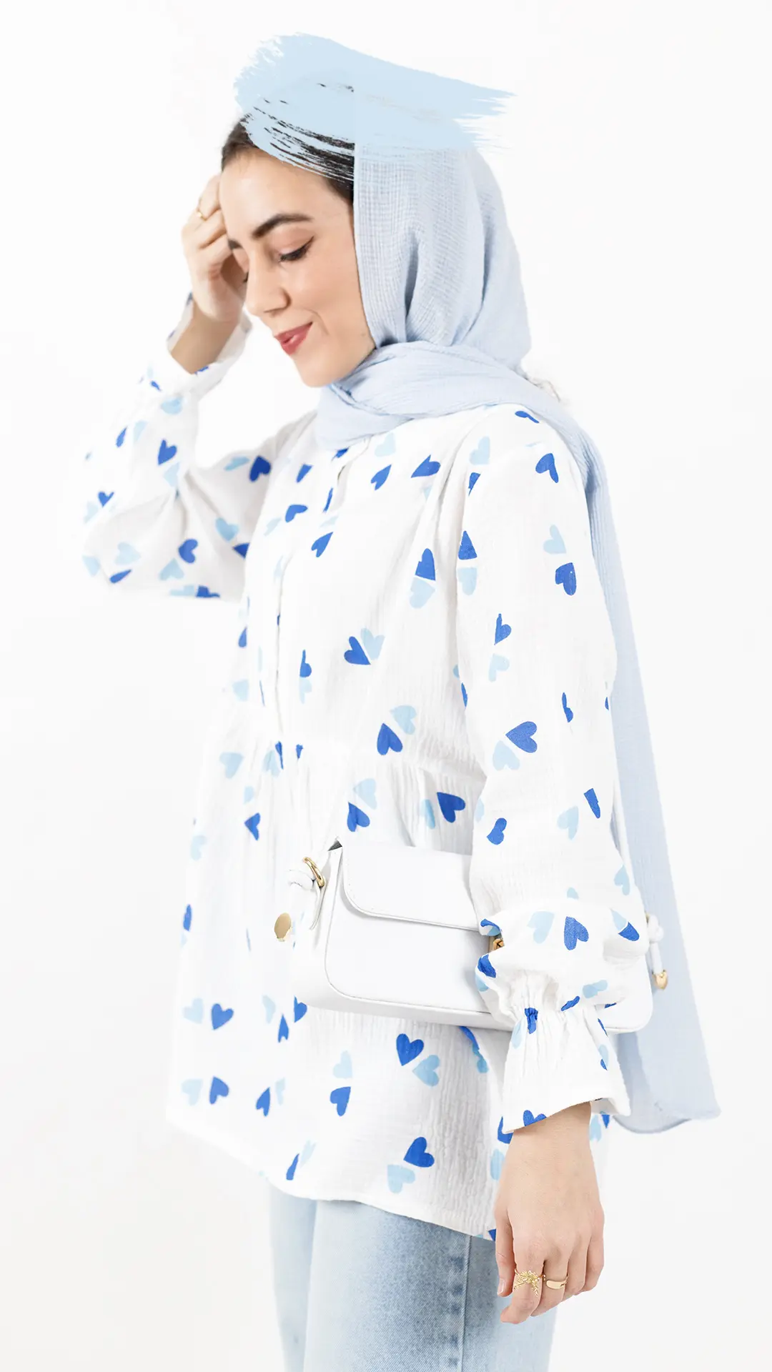 لباس دخترانه ولنتاین رنگ آبی لباس دخترانه ولنتاین رنگ آبی