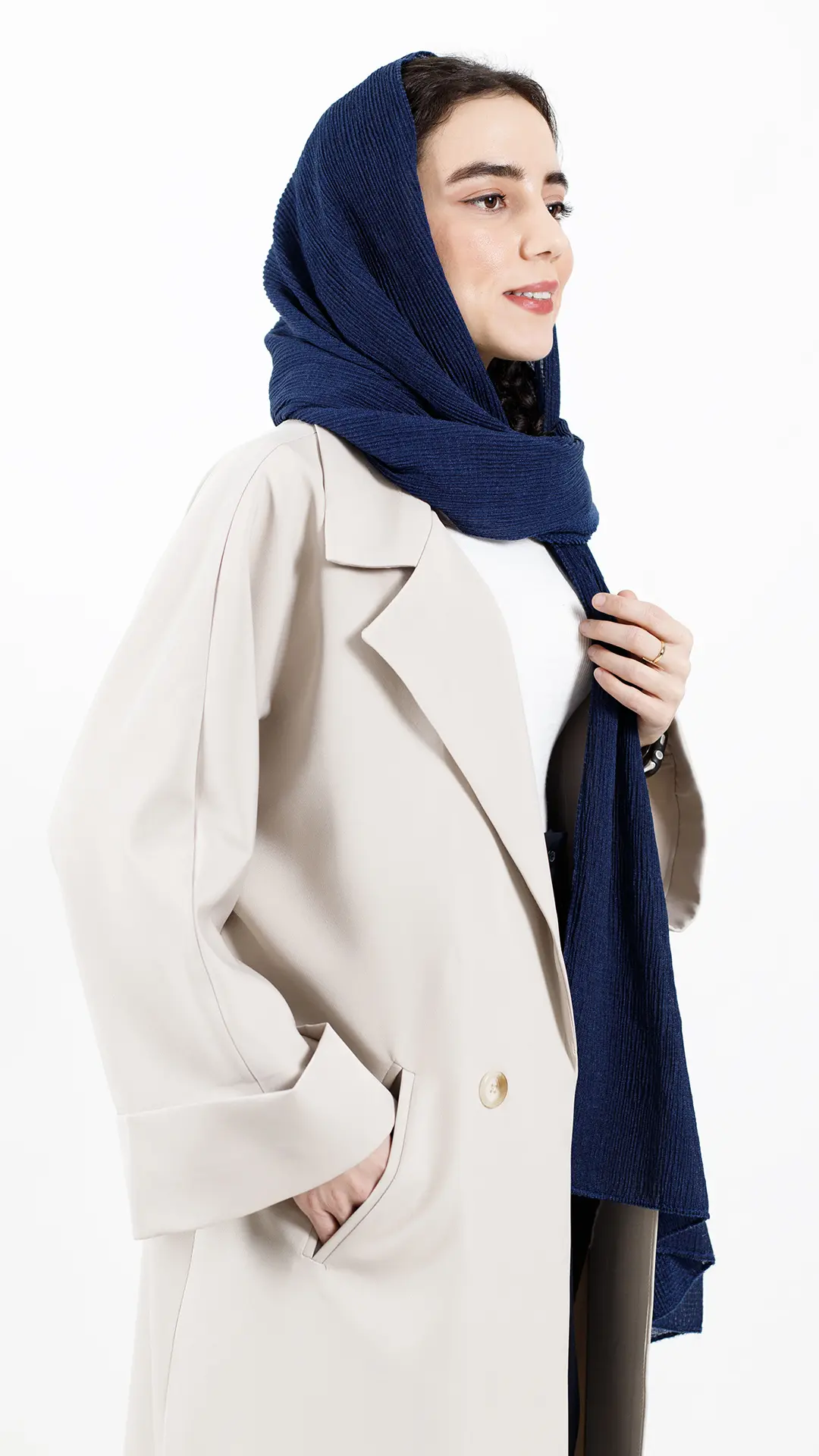 اورکت پاگون دار رنگ کرمی اورکت پاگون دار رنگ کرمی