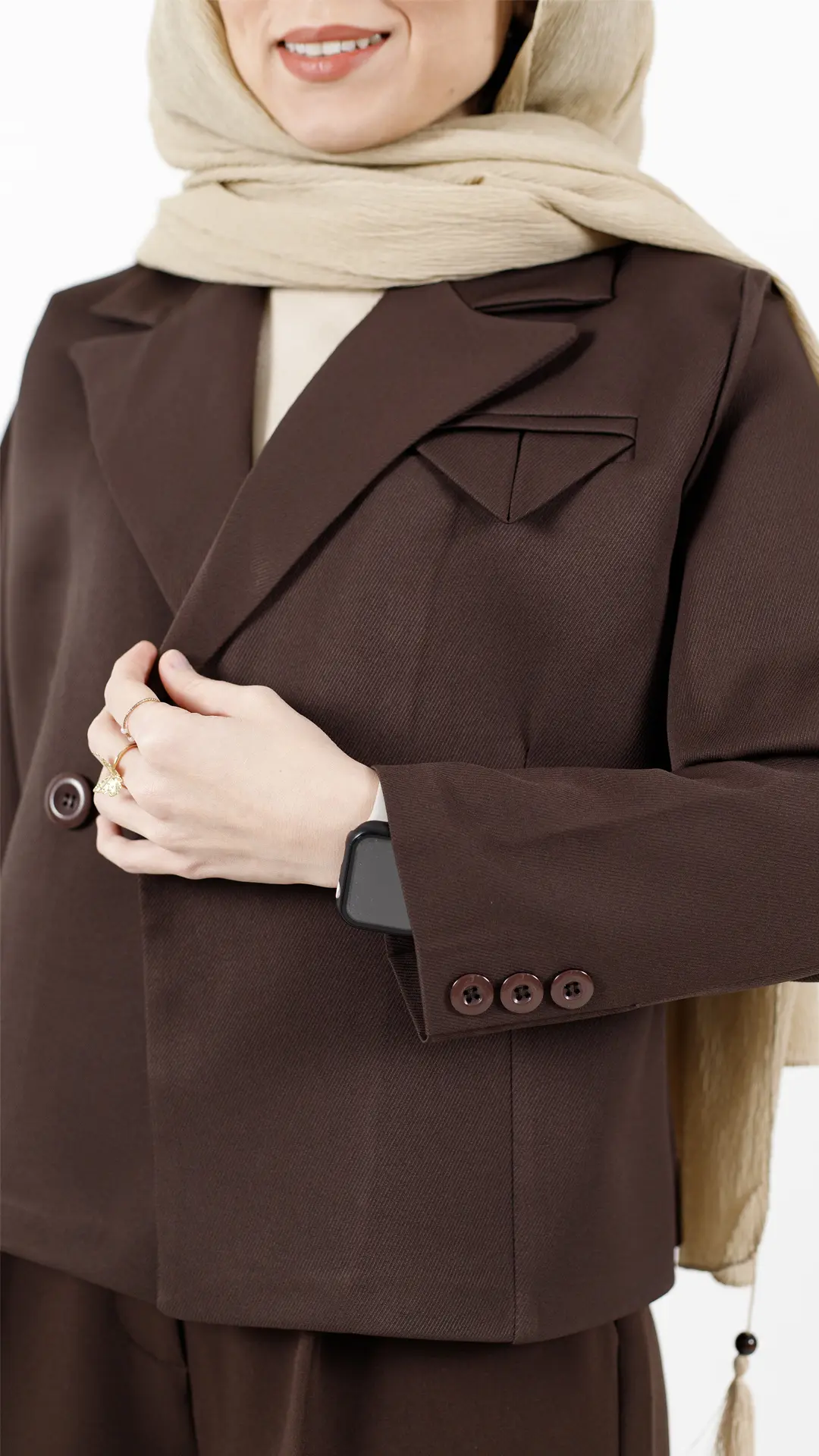 کت فرانس رنگ قهوه ای کت فرانس رنگ قهوه ای