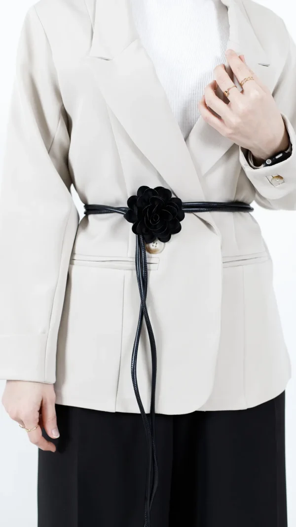 کمربند گره ای گل