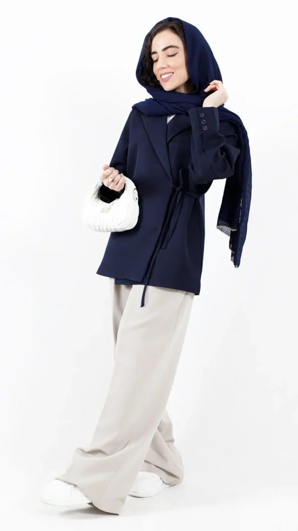 کت مازراتی میترا رنگ سرمه ای