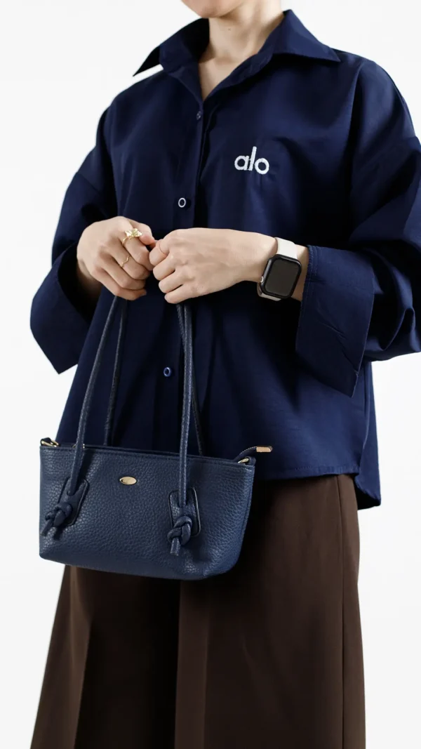 شومیز alo پری رنگ سرمه ای