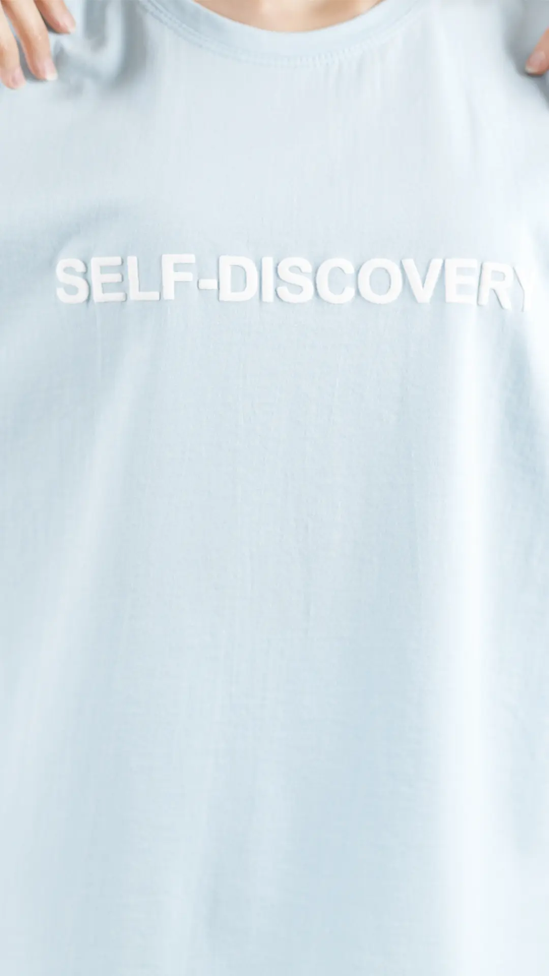 تیشرت رنگی Self Discovery رنگ آبی تیشرت رنگی Self Discovery رنگ آبی