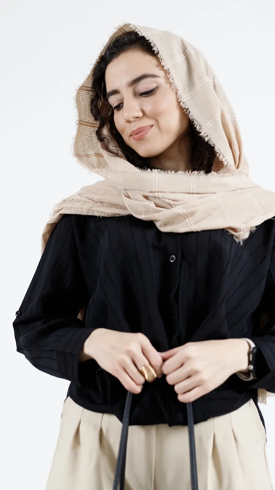 شومیزپری گره ای رنگ مشکی شومیزپری گره ای رنگ مشکی