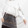شال سفید مهمونی