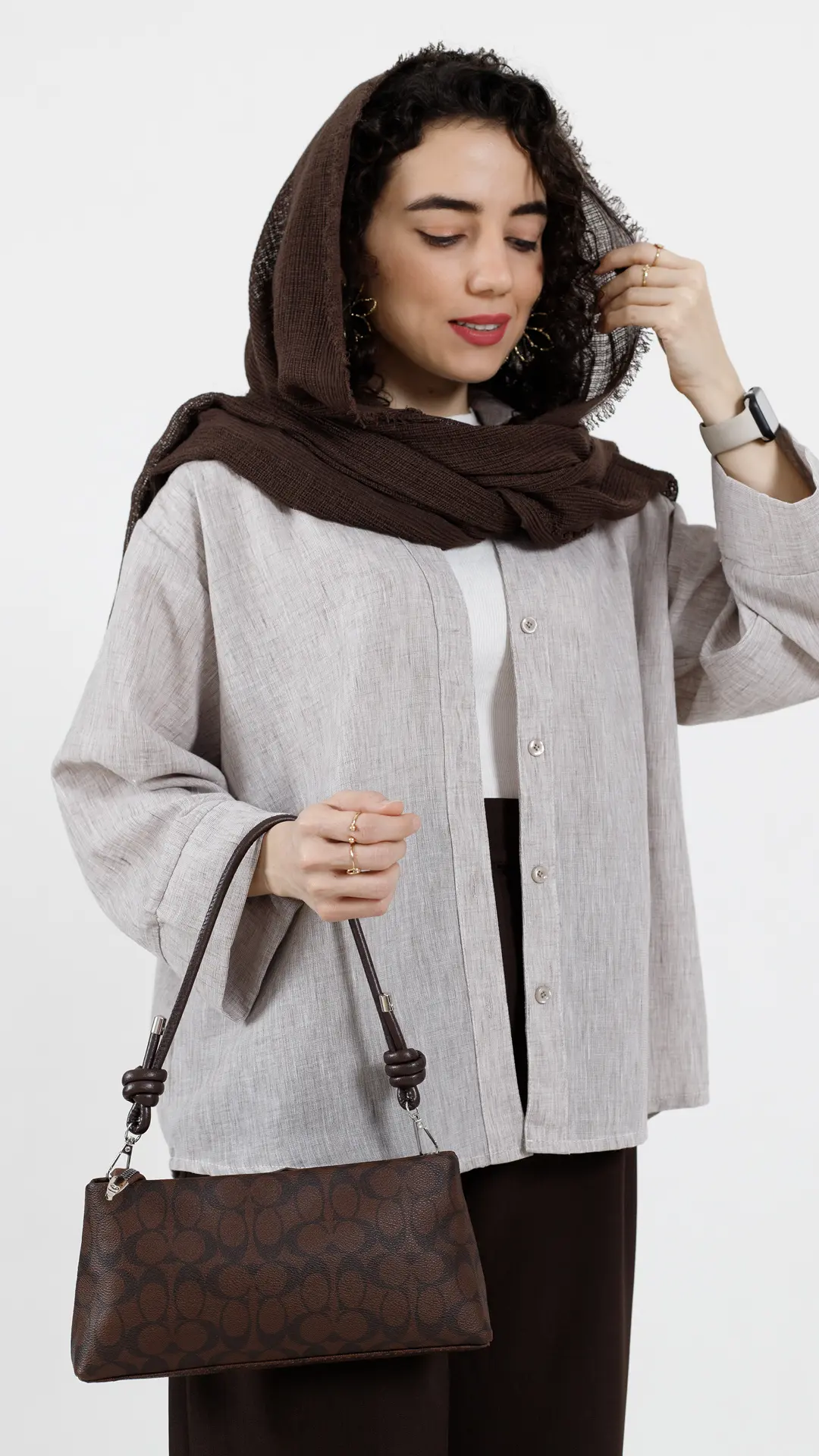شومیز دونخ لینن ثمین رنگ کرمی شومیز دونخ لینن ثمین رنگ کرمی